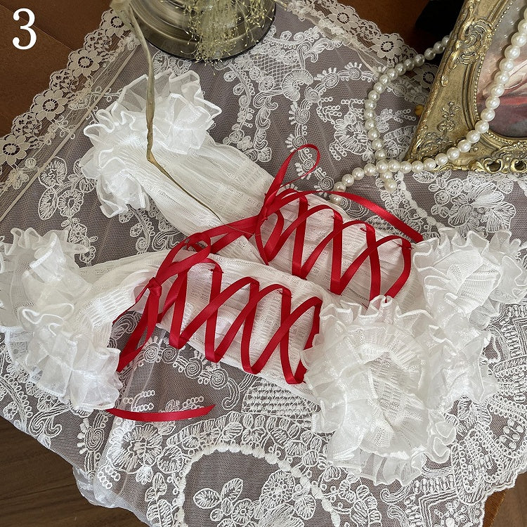Lolita Lace-up Options Sleeves 5 Bowknot Details