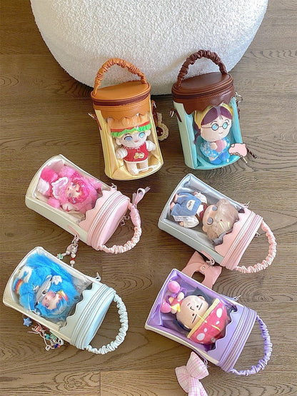 Transparent Window Cake Theme Bag for Cotton Doll - QIANYIBO