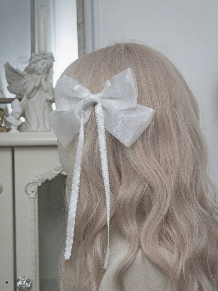 Ivory Headband, Hair Clip & KC Accessory Set - Sleepless Unanswered