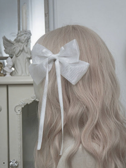 Ivory Headband, Hair Clip & KC Accessory Set - Sleepless Unanswered