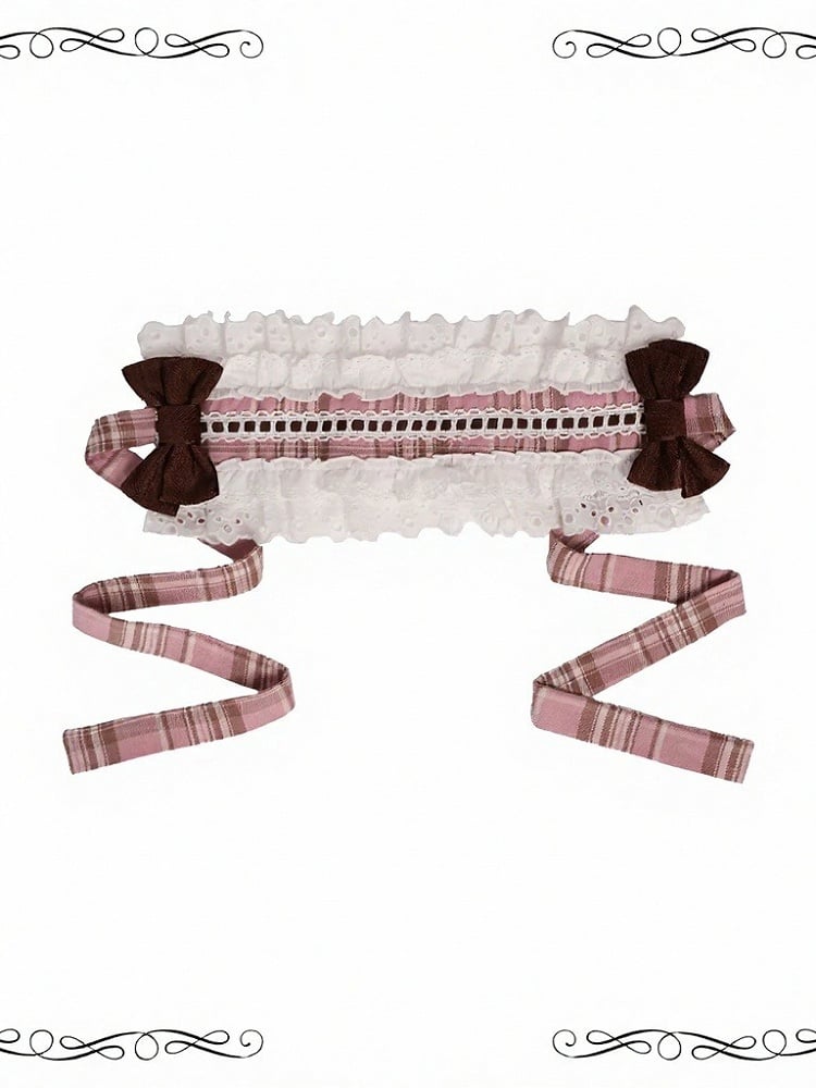 Lolita Bow Hairband in 2 Colors - iris de nuit