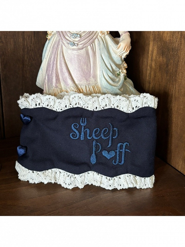 Kawaii Embroidery Arm Patch in 3 Colors - Sheep Puff Atelier