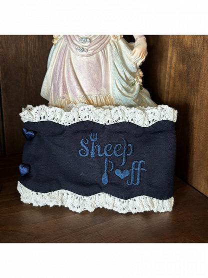 Kawaii Embroidery Arm Patch in 3 Colors - Sheep Puff Atelier
