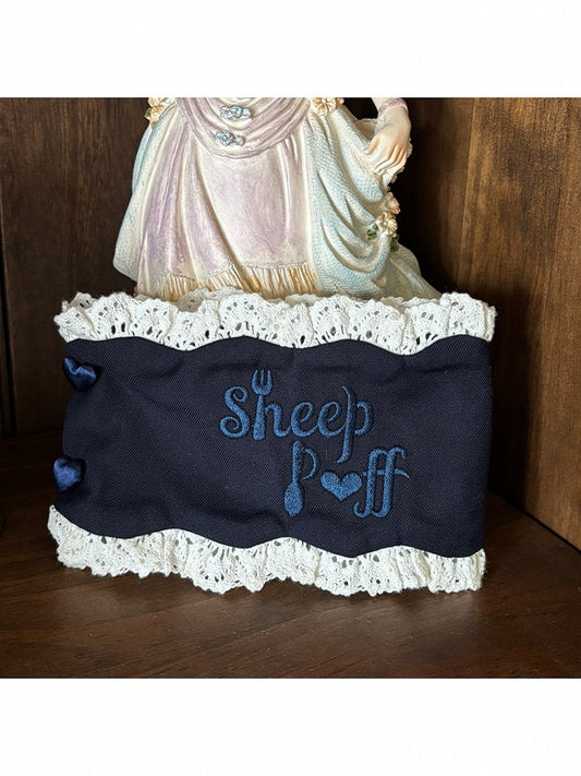 Kawaii Embroidery Arm Patch in 3 Colors - Sheep Puff Atelier