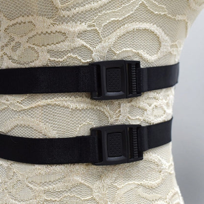 ブラック スチームパンク ハーネス ベルト