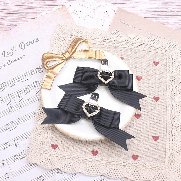 Size Jirai in Kei Options Small Bowknot Color Shoe Clips 5