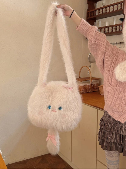 Bag Cat Plush Crossbody