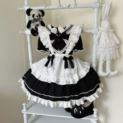 Sweetheart Bunny Ball Lolita Princess OP Long Sleeve Dress