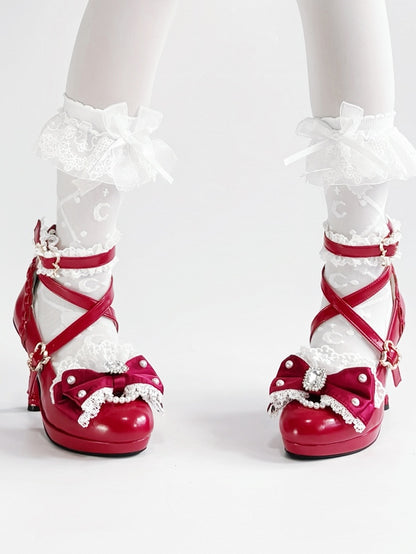 Bow Beads Embellished with