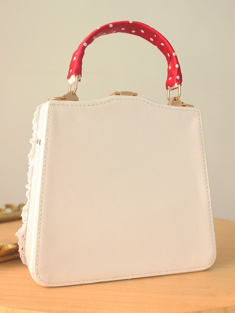Crossbody/Hand Bag Lolita Gingham Strawberry