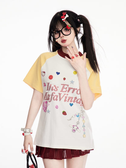 レッドナンバープリントレースプリーツスカート ワイン