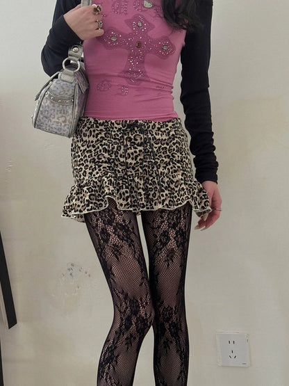 Foral Romantic (Edgy Style) Pattern Lace Tights