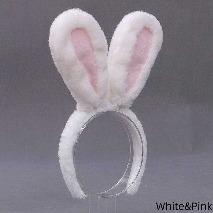 Serre-tête Lapin Lolita en Peluche Mignon 8 Couleurs