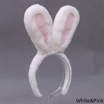 Serre-tête Lapin Lolita en Peluche Mignon 8 Couleurs
