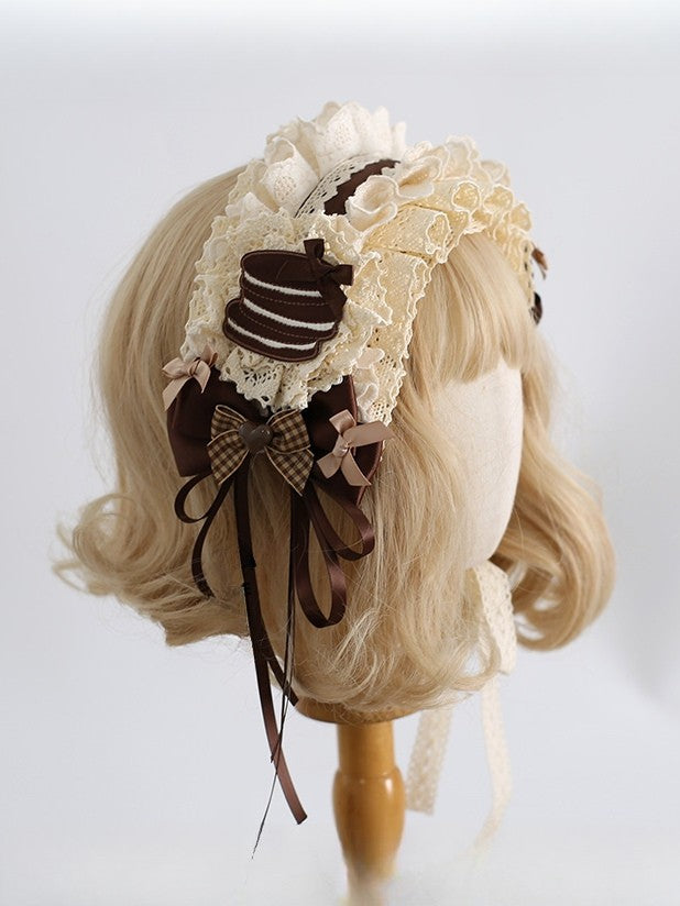Mit Keksschleife verzierte Haarspange, 6 Optionen