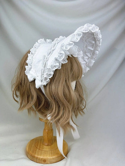 Ruffled (8-Color Lace Options) Bonnet