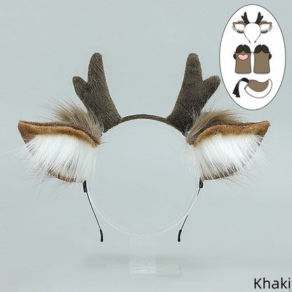 Fur KC Colors 3 Theme Deer Ear Faux Lolita Christmas