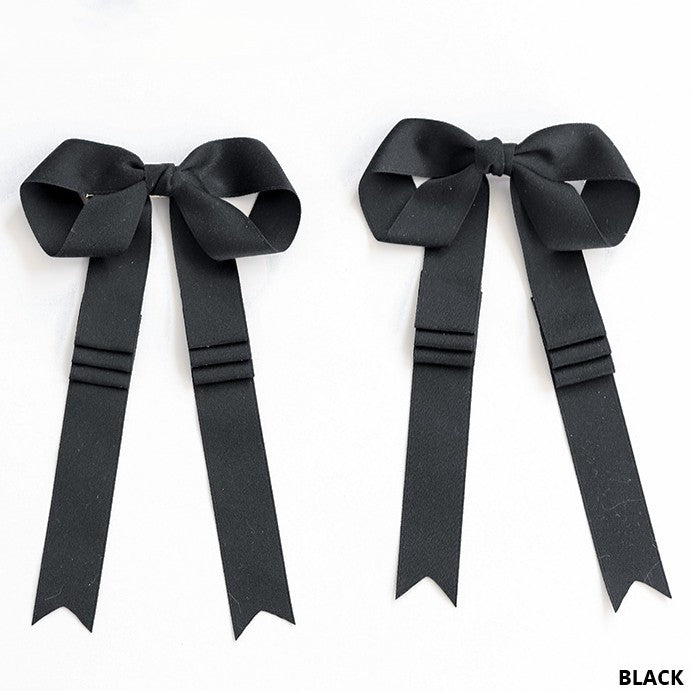 18 Long Ribbon Satin Lolita Options Bowknot Hairclip Color