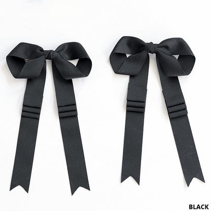18 Long Ribbon Satin Lolita Options Bowknot Hairclip Color