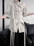 with Ouji Design Sleeve Green Short Scarf Light Lolita Top