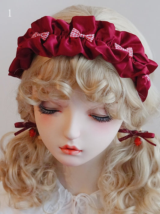 Red Bowknot Options 9 Details KC