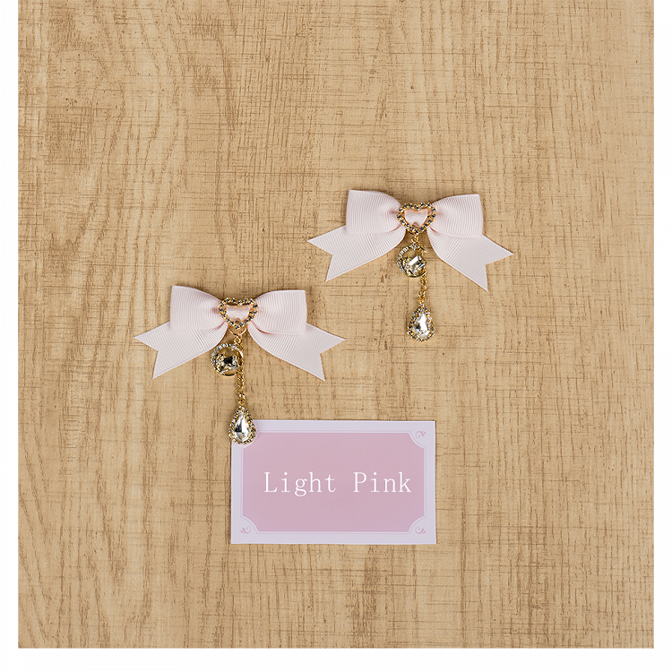 Colors 5 Kei Jirai Celestial Moon  Star Gemstone Collection Bowknot Hairclips