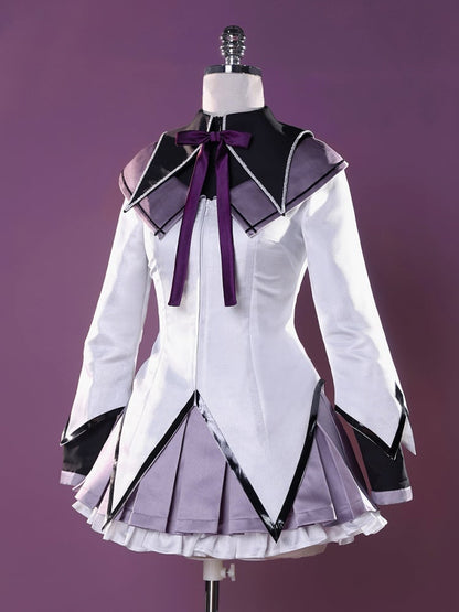 Puella Magi Madoka Magica Akemi Homura Cosplay-Kostüm im Lolita-Stil