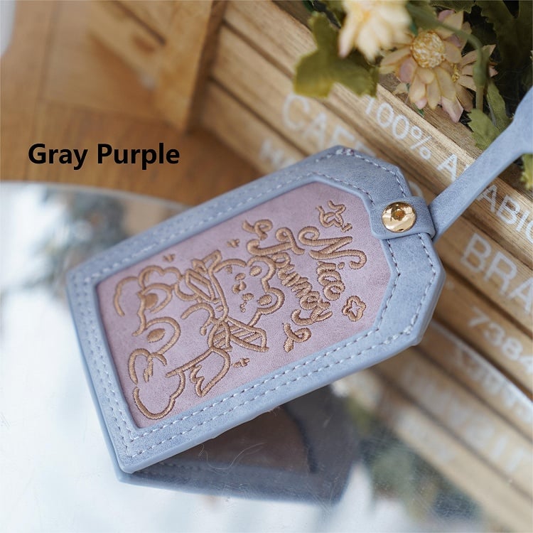 Bear Ita 9 Colors Charm Bag Embroidered