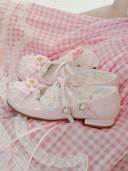 Janes - Sweet Lolita Mary Snap Crystal Heart