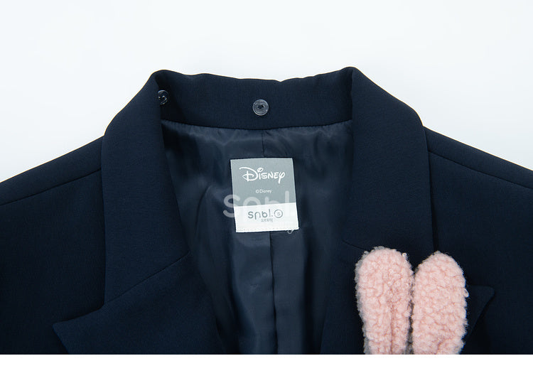 ズートピア ジュディ ダークブルー プレッピー ルーズ ブレザー