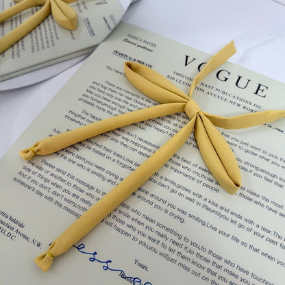 9 Options Matte Color Uniform Tie JK Bow