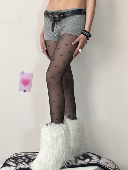 Options Tights Pattern 4 Bowknot Color