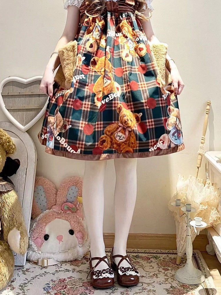 Mary Lolita Heel Sweet with Janes 2.5cm Brown Bow Accents