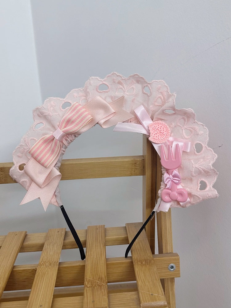 Bow KC Design 2 Details Color Lace Options Lolita Sweet