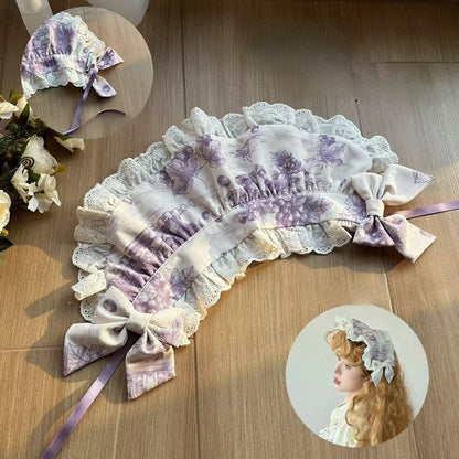 Pink Purple / Hairband Blue