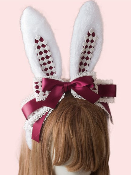 Sweet Bunny Ear KC Color Options Lolita 21 Bow
