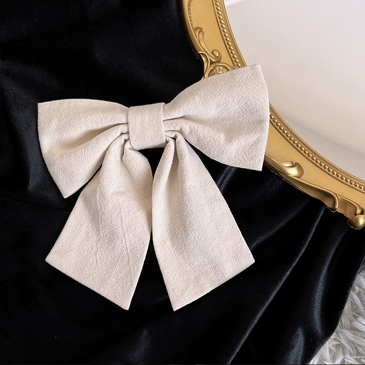 Red Tie Bow / Black Beige