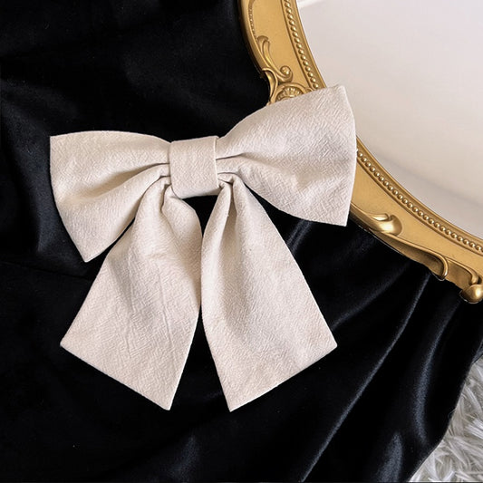 Red Tie Bow / Black Beige