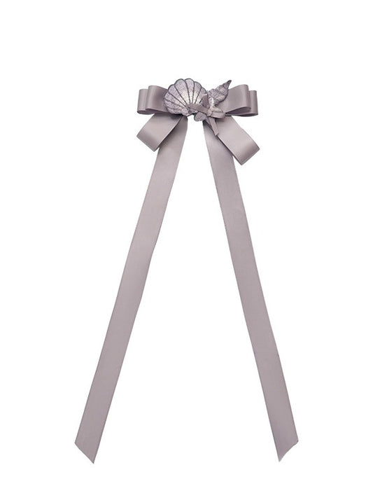 Purple Elephant Bowknot Waist Accessory - Yimu Walnut