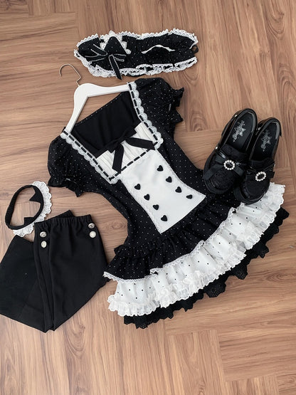 Retro Minimalist Black Leg Warmers - Ekomi