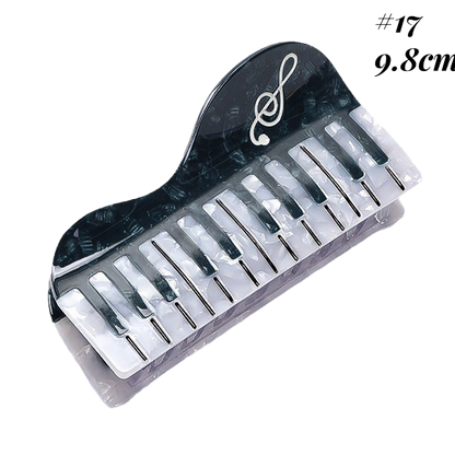 Western Town Life Inspired Hair Claw Clip