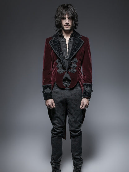 Jacket Tail Gentle Scissors With Red