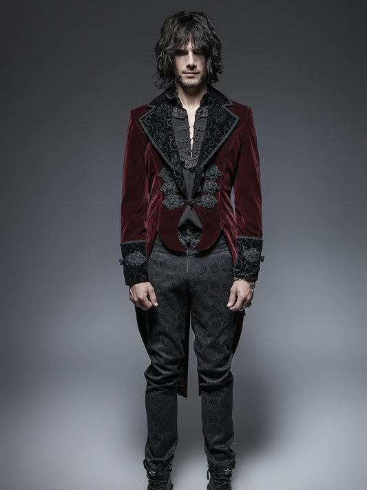 Jacket Tail Gentle Scissors With Red