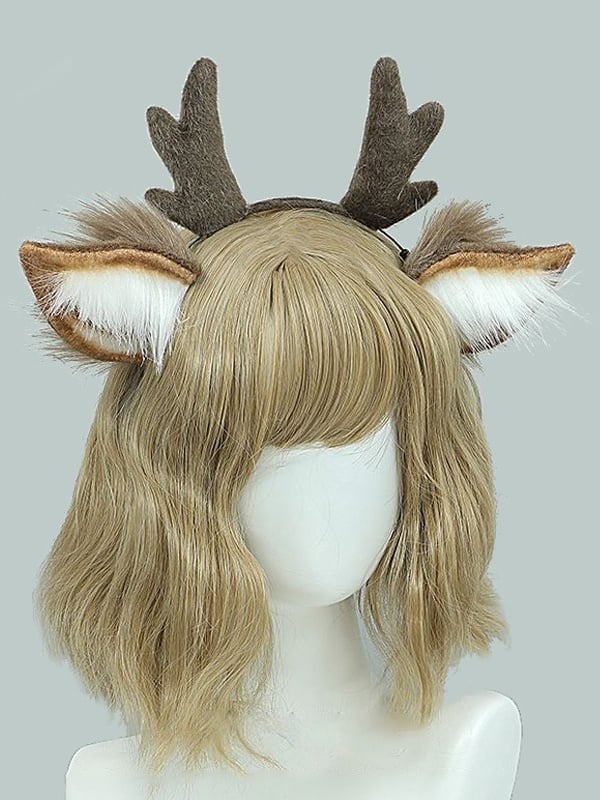 Fur KC Colors 3 Theme Deer Ear Faux Lolita Christmas