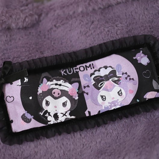 Sweet-Edgy Purple Bag Tote Lolita Cartoon Plush Print