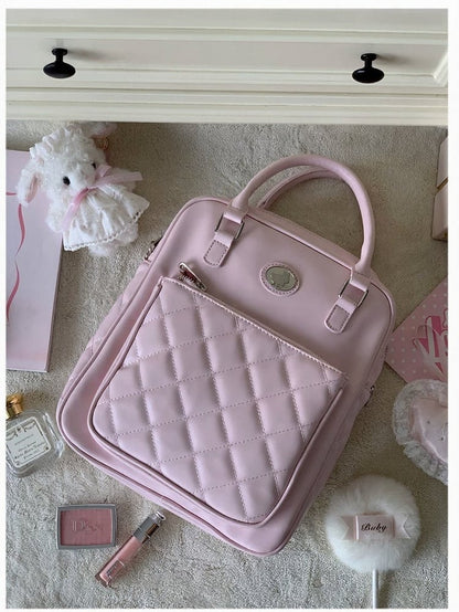 Lovely Pink Diamond Shoulder Bag - Lalacita