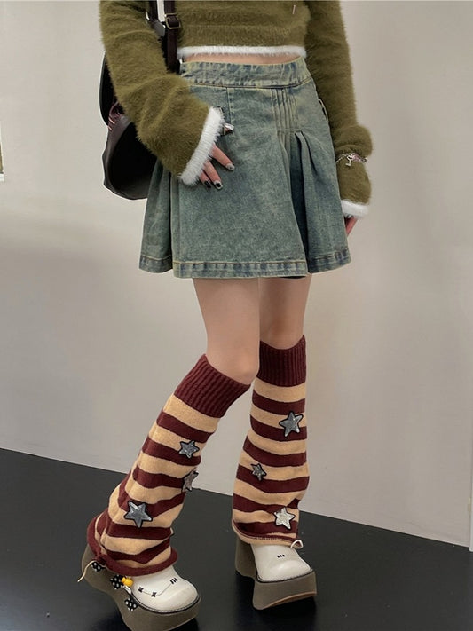 Options Warmers Star Leg Striped Color 5 Decoration