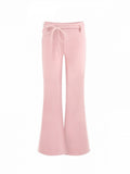 Flared Pants Pink Kawaii Autumn Daily - serendipity