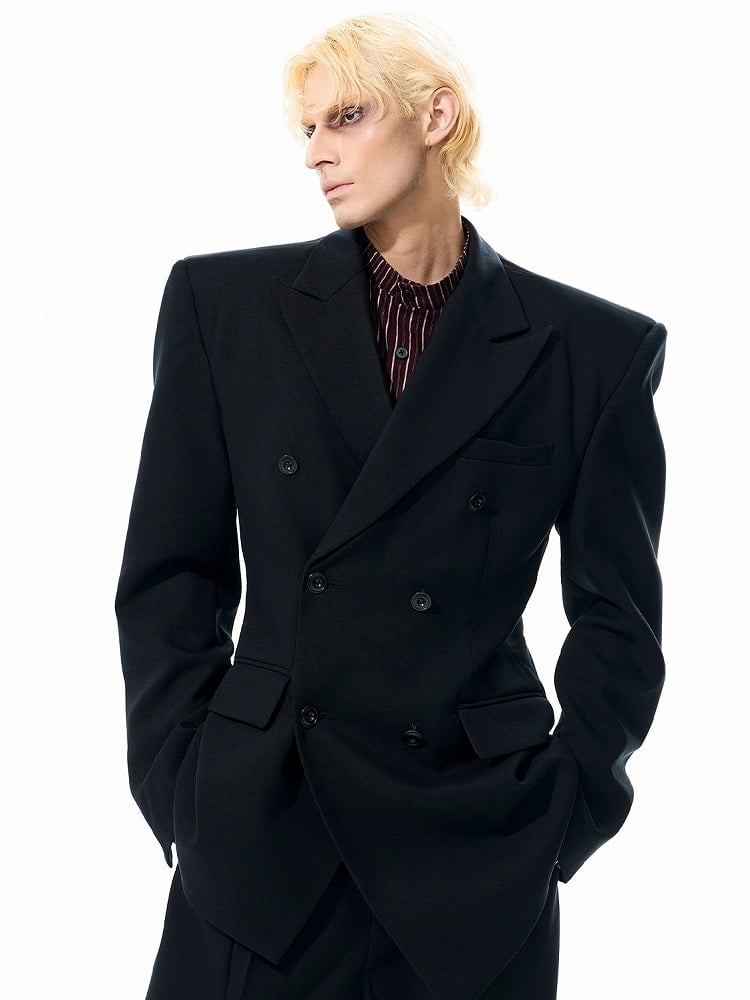 Men's Blazer Shoulder Pads with in Black