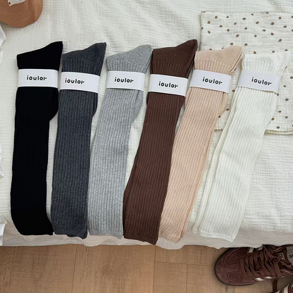 White Sweet Calf Socks